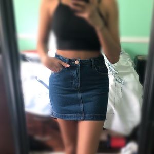 Denim skirt